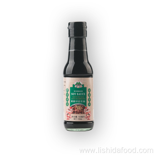 150ml Glass Bottle Mushroom Dark Soy Sauce